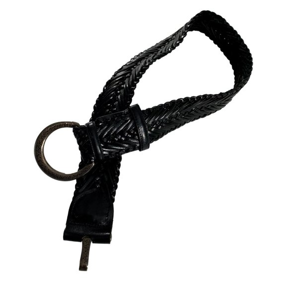Chicos Womens Belt Size Small Black Leather - Picture 1 of 7